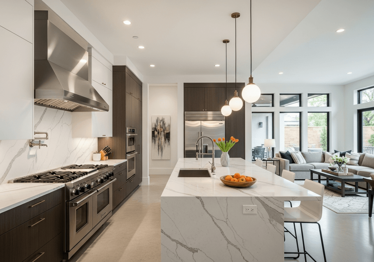 Gourmet Kitchen Layout