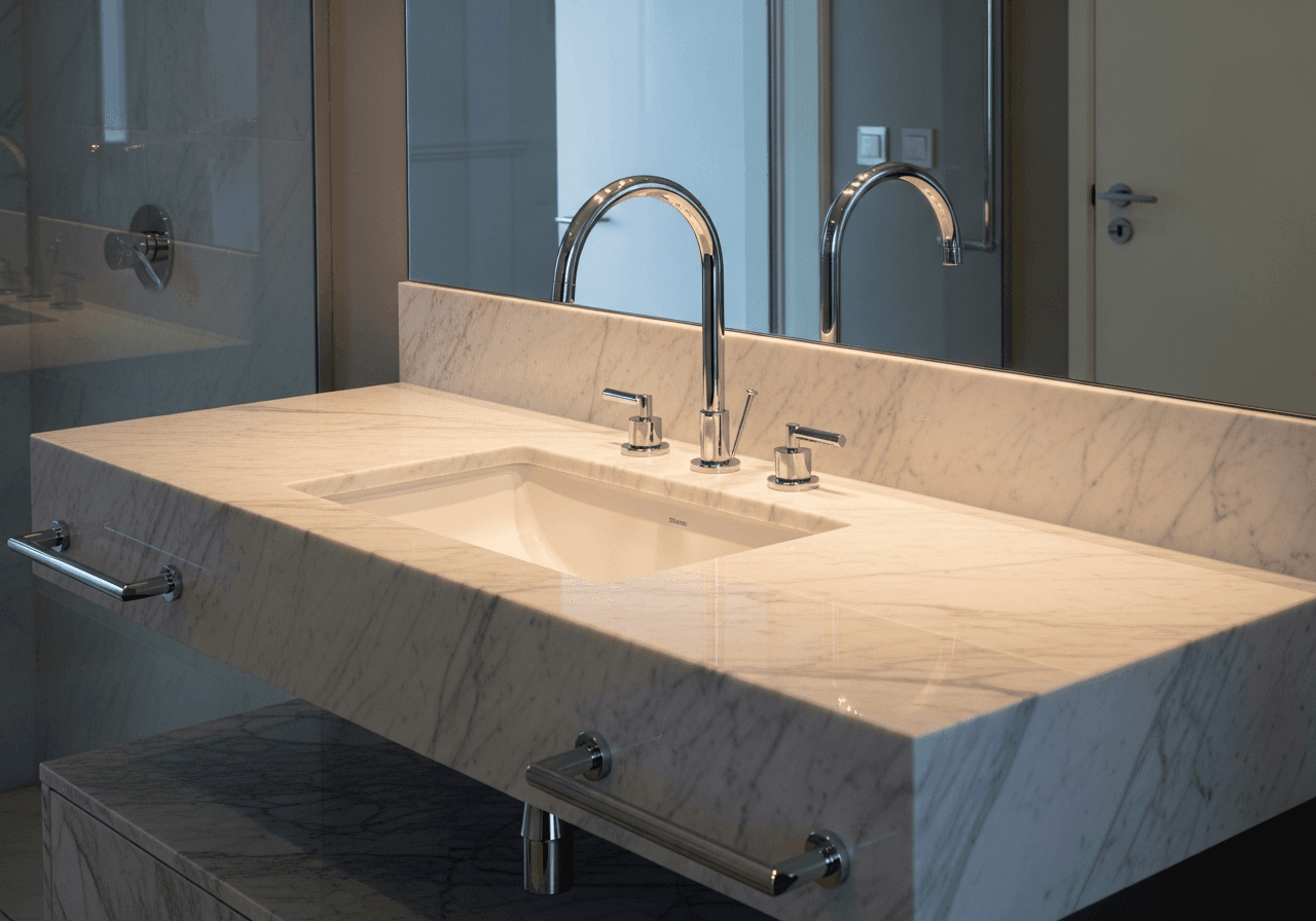 Marble Bathroom Vanity